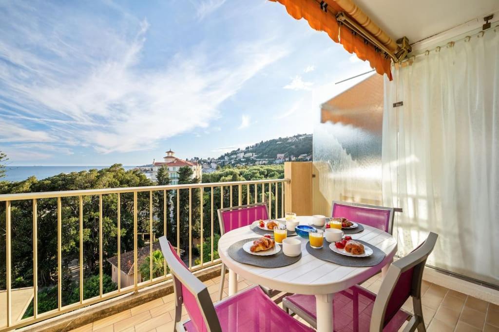 Le Fontana Rosa - Vue Mer - Terrasse - Parking Inclus ม็องตง ภายนอก รูปภาพ